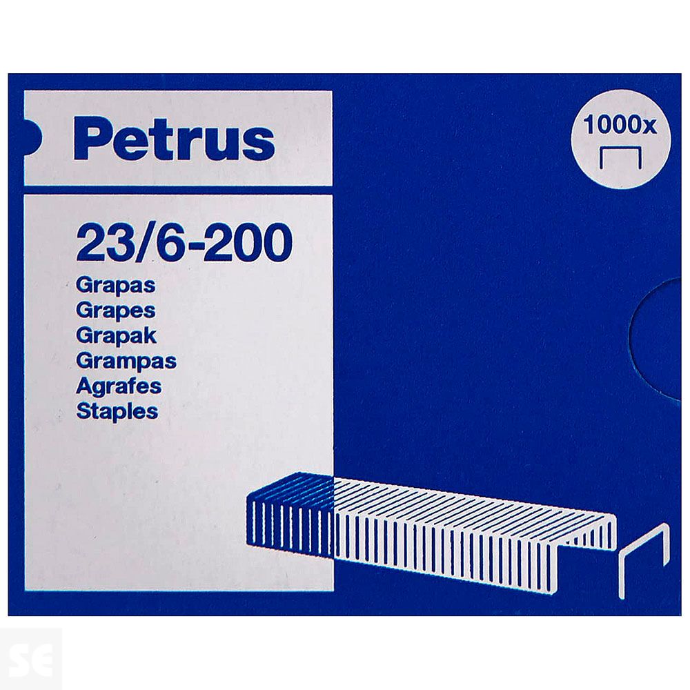Grapas 23/6 - 1000 uds.