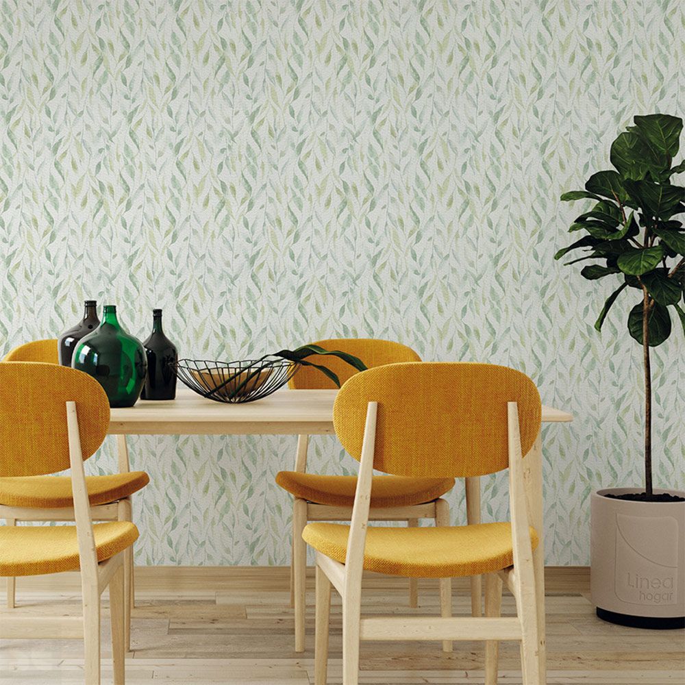 Papel Vinilo Autoadhesivo Sauce Verde de 90 x 280cm