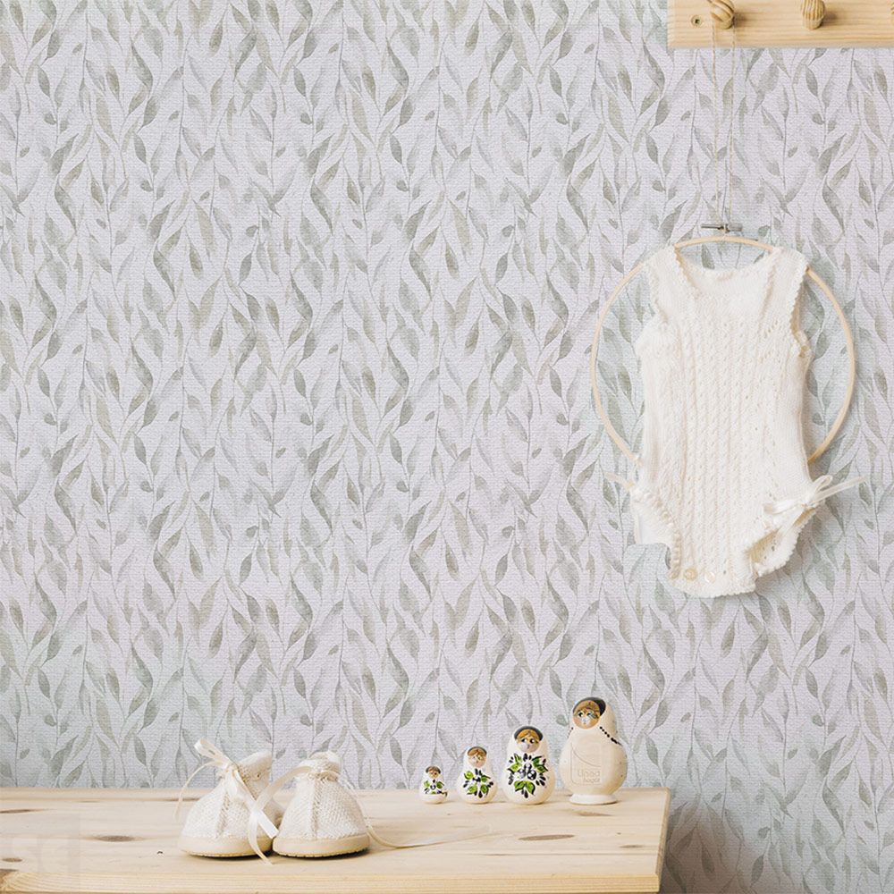 Papel Vinilo Autoadhesivo Sauce Gris de 90 x 280cm