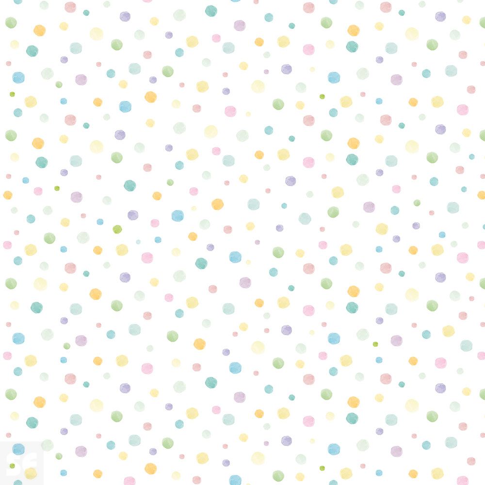 Papel Vinilo Autoadhesivo Confeti Pastel de 90 x 280cm