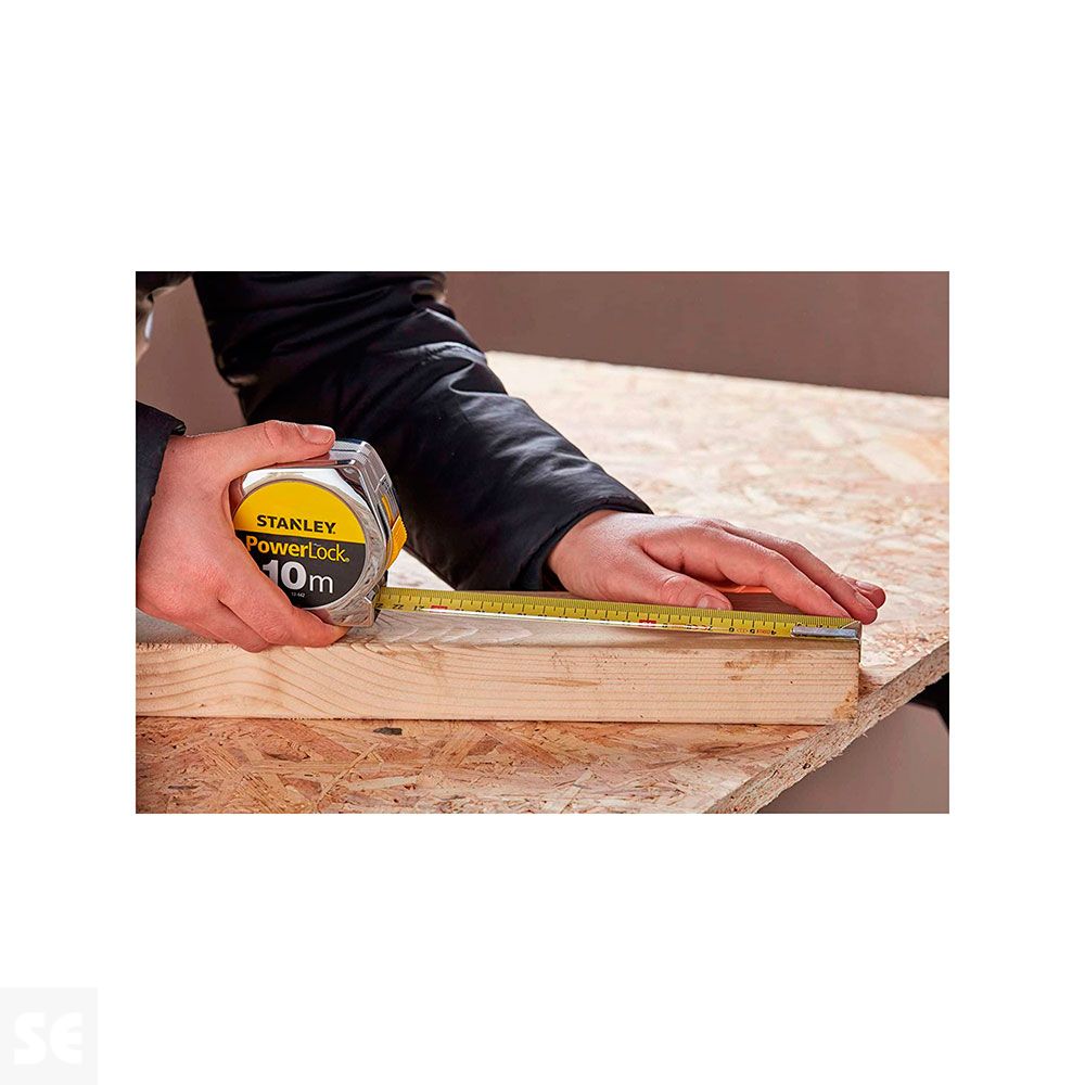Flexómetro Powerlock 10 m Stanley 0-33-442