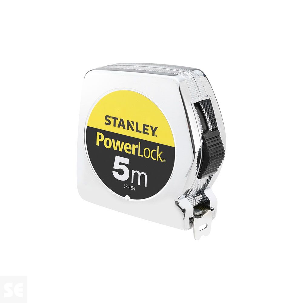 Flexometro Powerlock 5M. Stanley 0-33-194