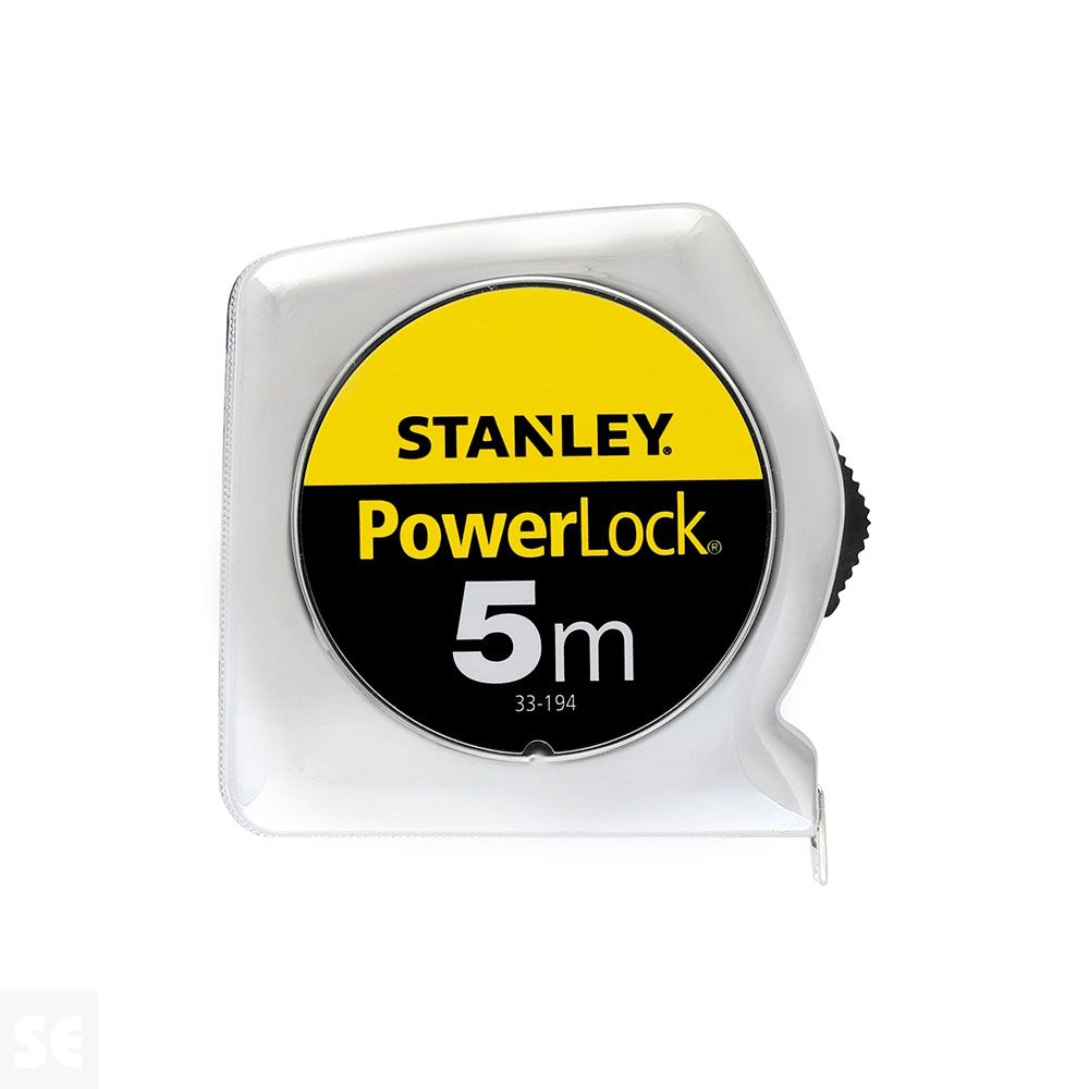 Flexometro Powerlock 5M. Stanley 0-33-194