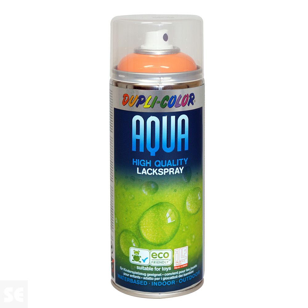 Spray Al Agua AQUA 2003 Naranja Pastel Brillo 350ml.