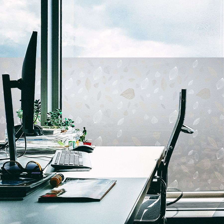 Lámina Estática Hojas de Ancho 92cm (A metros)