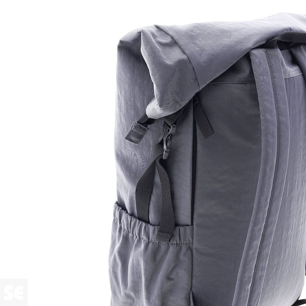 Mochila L Jade Roll-Top 16/23 l Gris