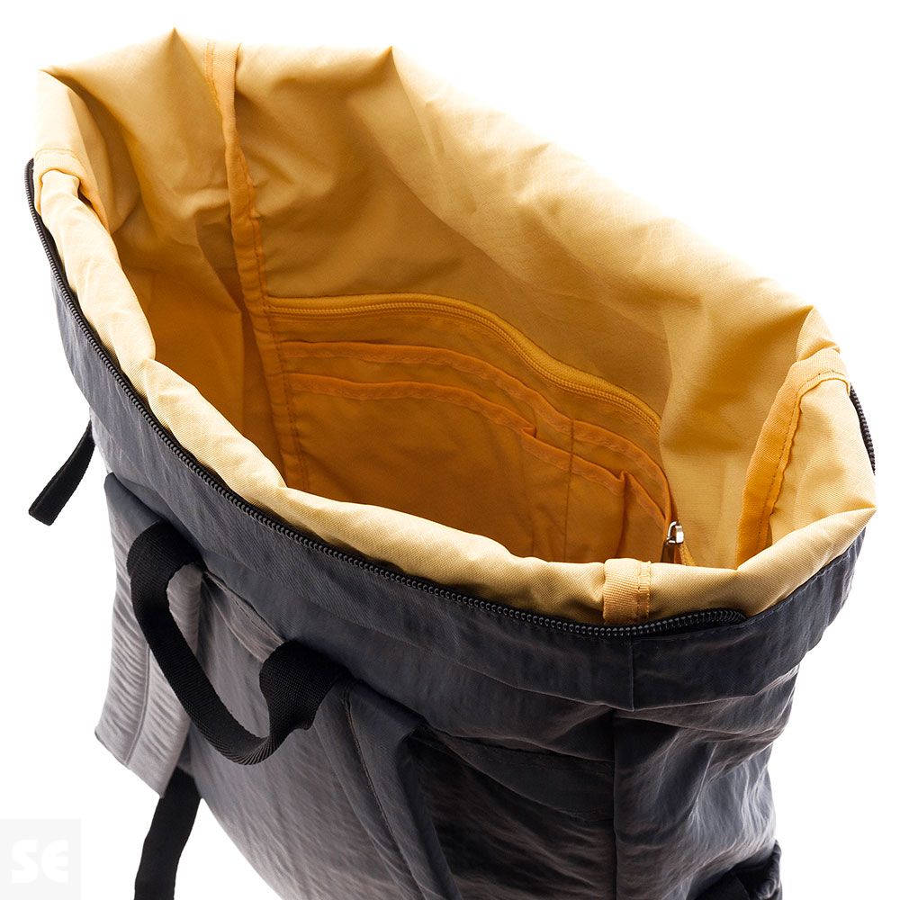 Mochila L Jade Roll-Top 16/23 l Gris