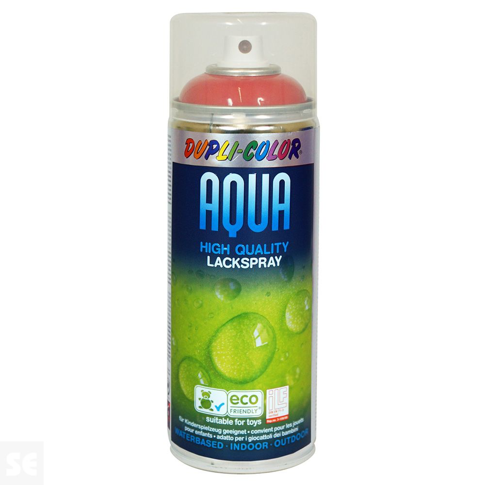 Spray Al Agua AQUA 3000 Rojo Fuego Brillo 350ml.