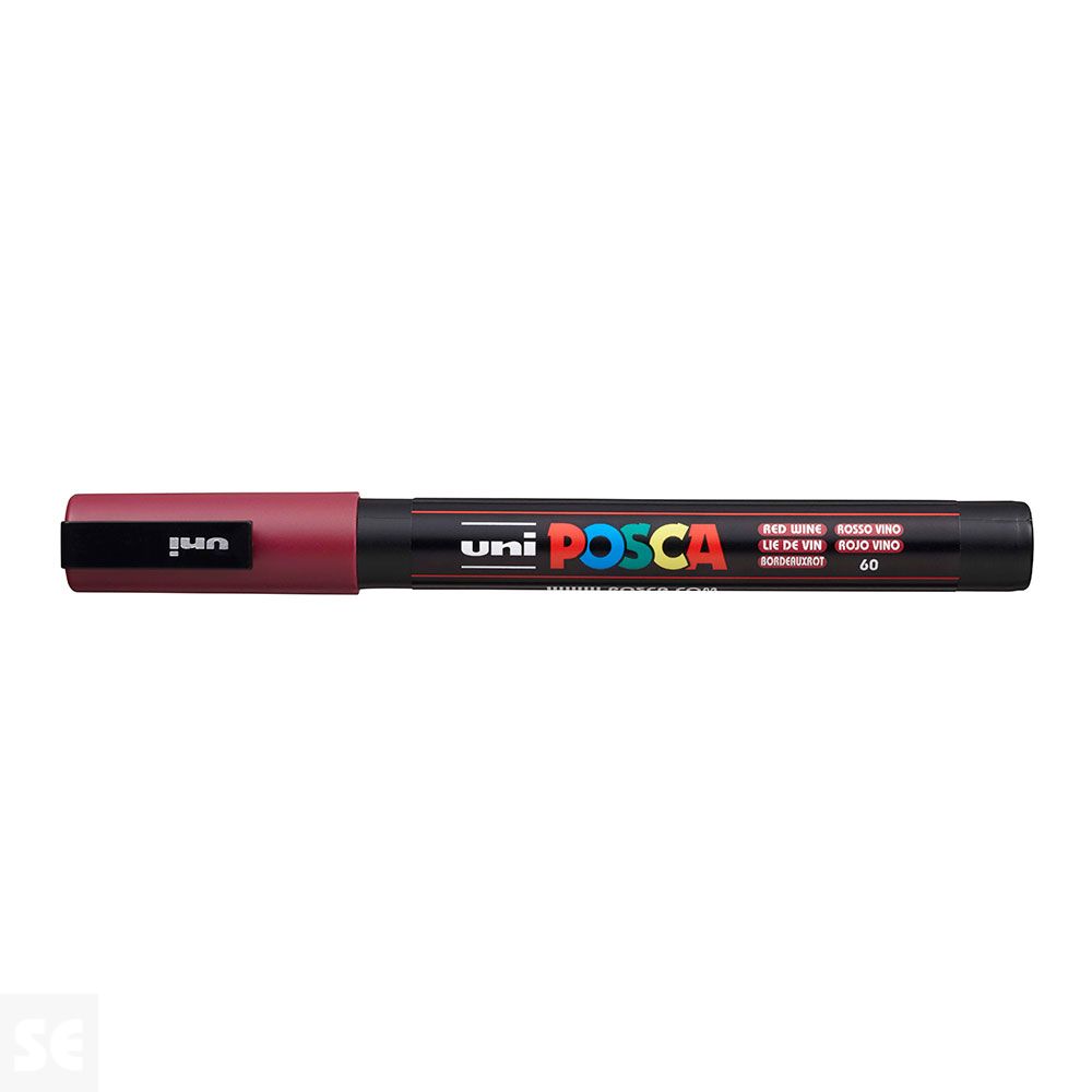 Rotulador Pintura Posca Vino Pc-3m 0,9-1,3mm