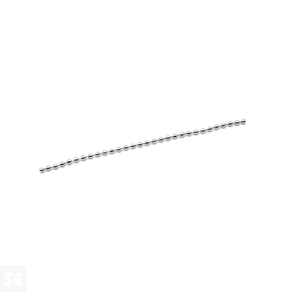 Cadena Bolas Latón Cromado 4,5 mm