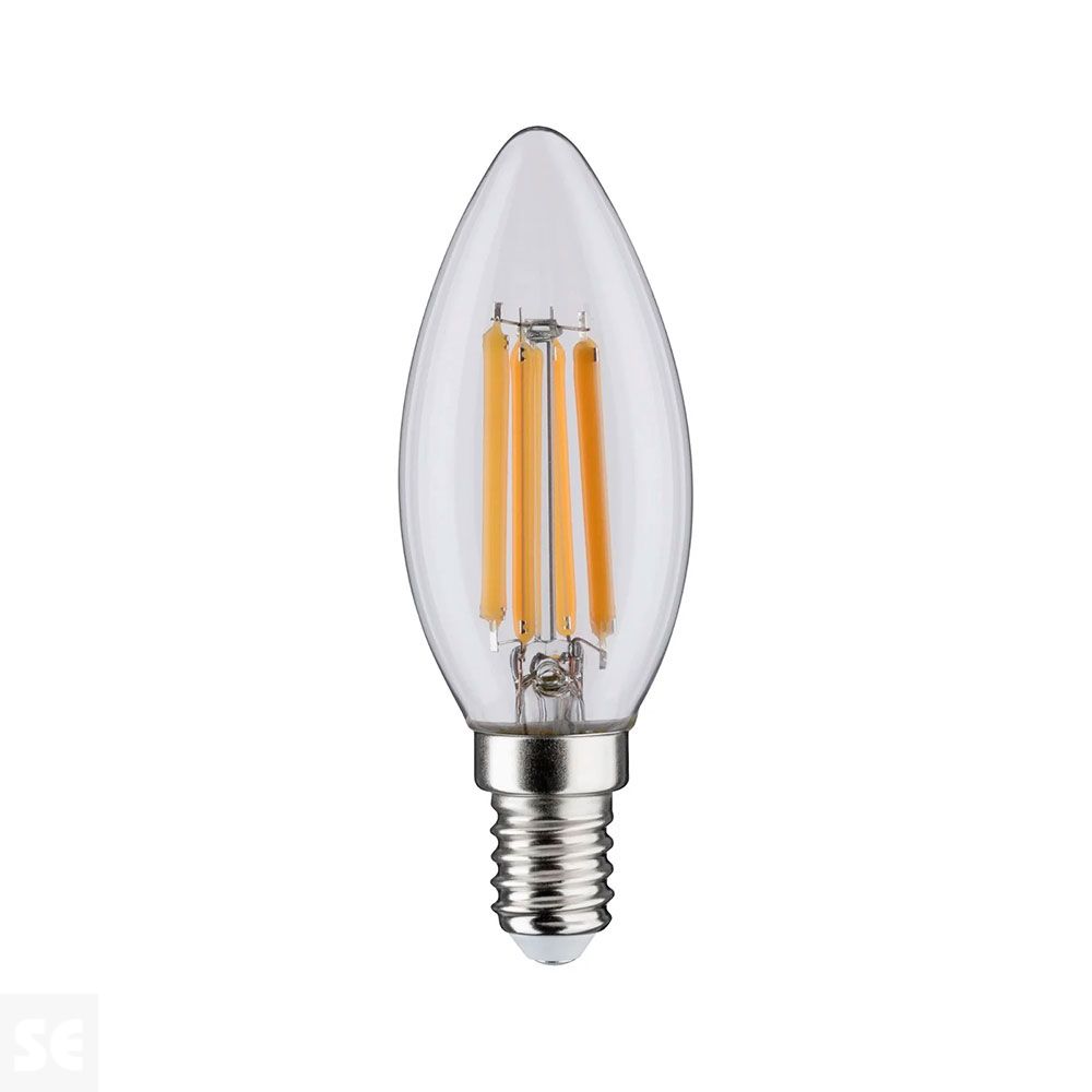 Bombilla Led Vela-Transp. E14-2700k 6
