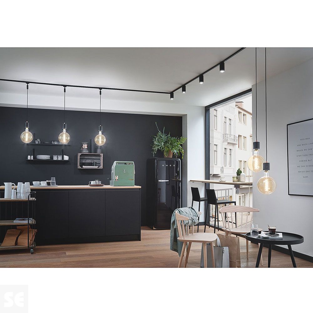 Bombilla Led Dimmable Negro 7w-Gu10-4000k Ref.28754