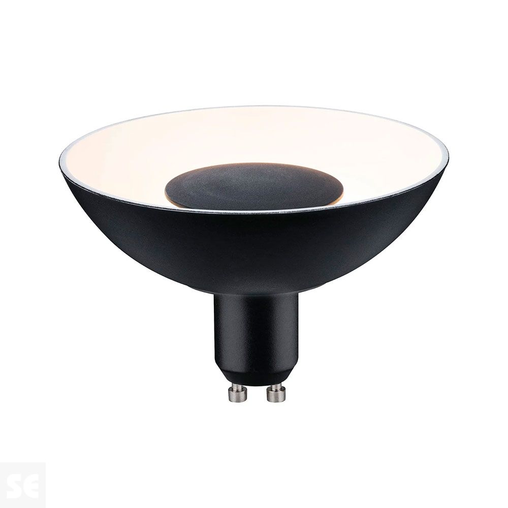 Bombilla 3000k-360lm Negro 4.9w-Gu10 28795