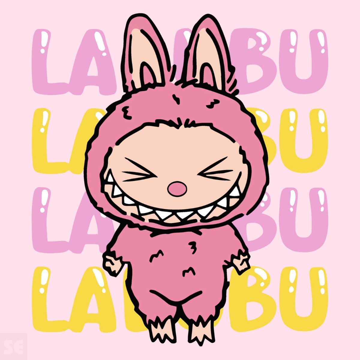 Ella Es Labubu Pintar Números Ideyka