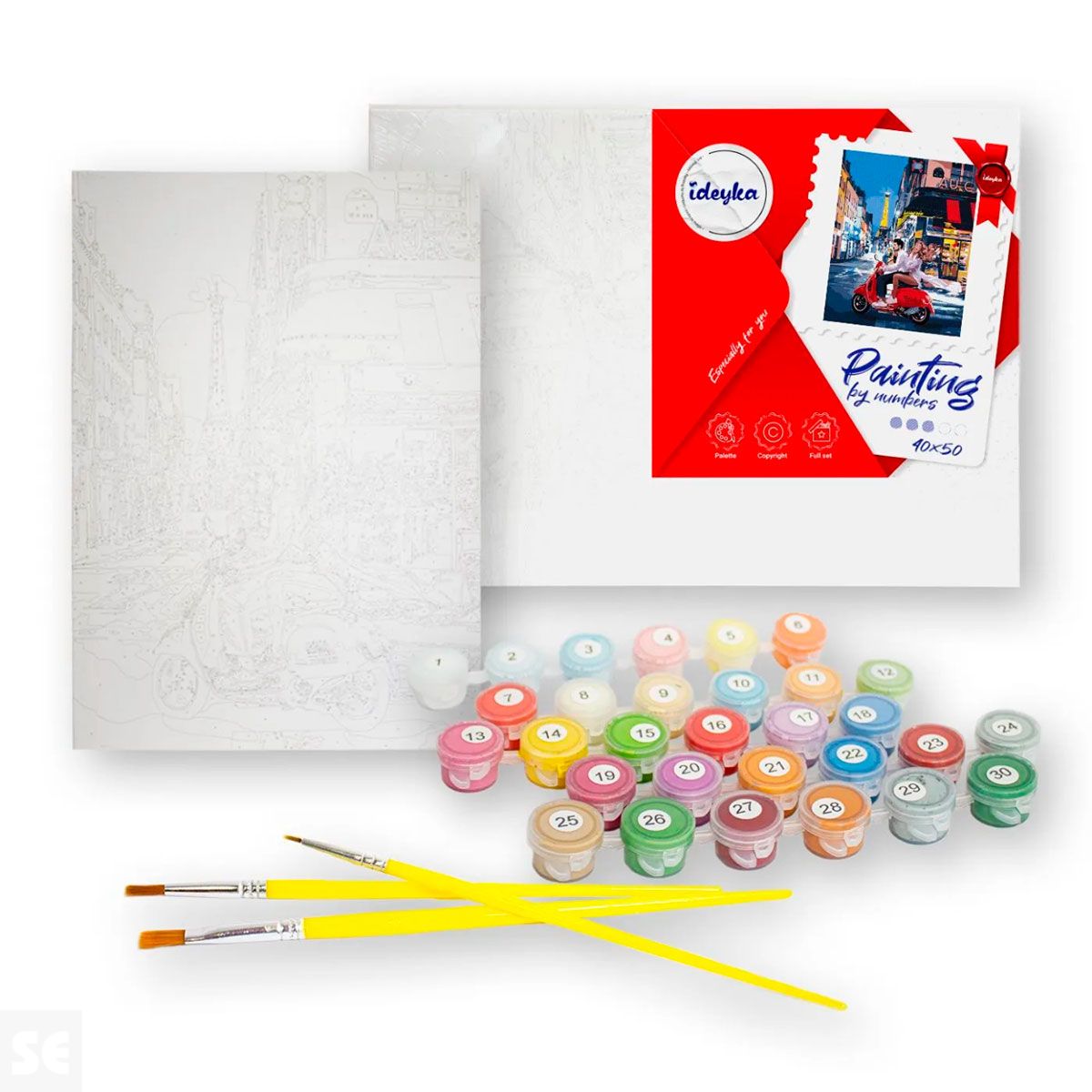 Pintar por Números Girasoles de Van Gogh