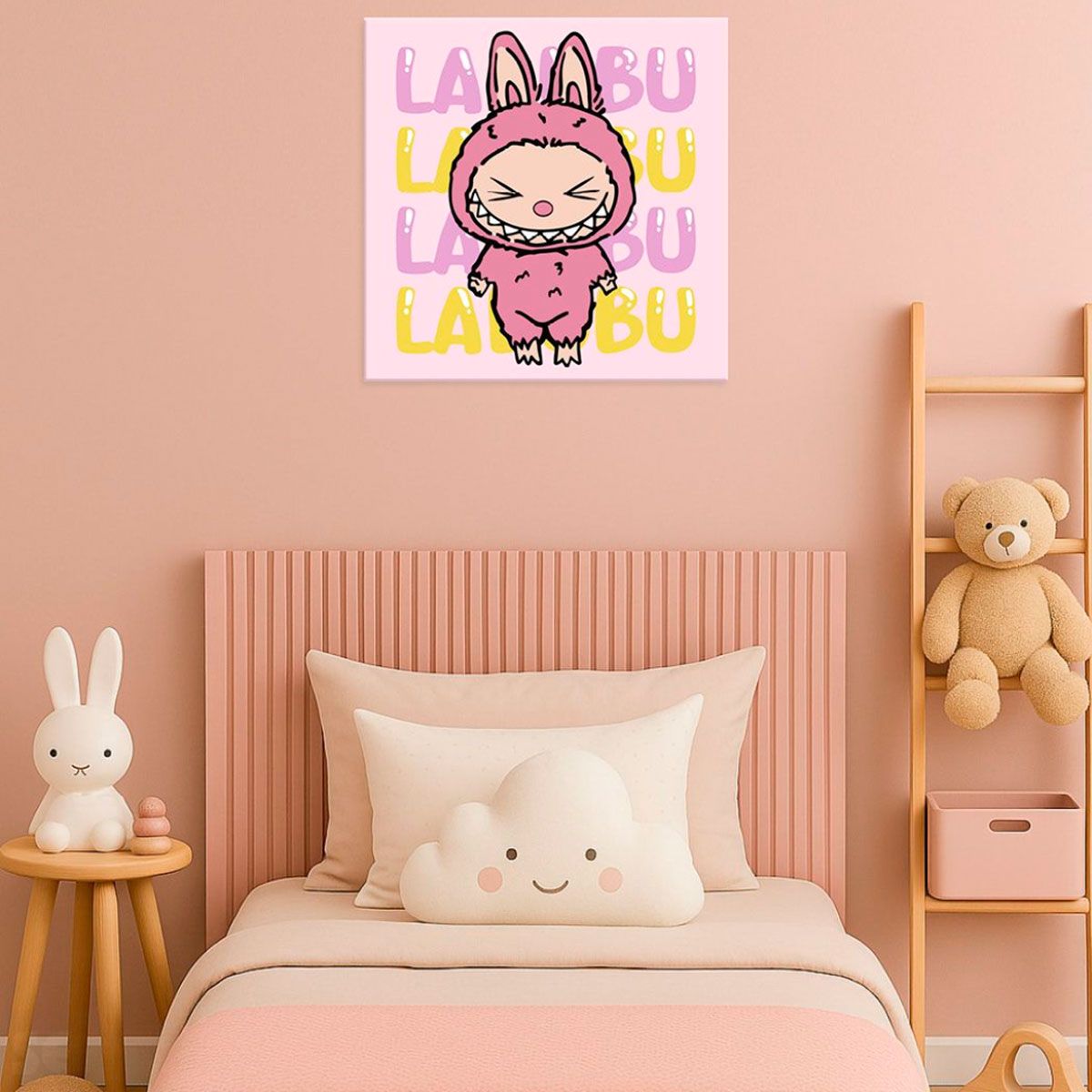 Ella Es Labubu Pintar Números Ideyka