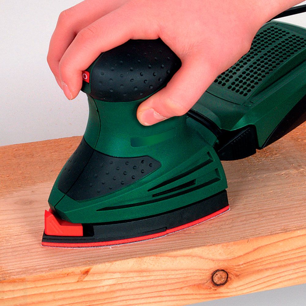 Lija Abrasiva Delta Corindon con Cierre adhesivo 95Mm/Base Grano 80 10U