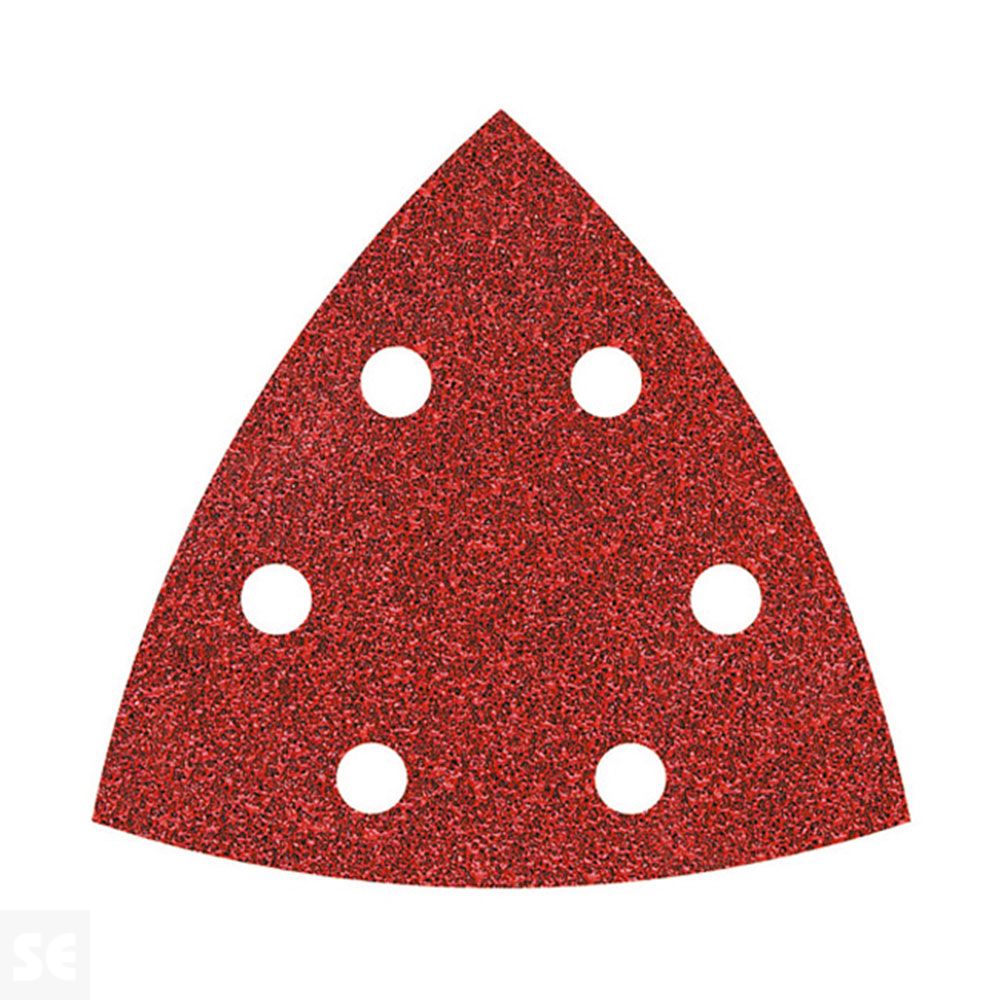 Hoja de Esmerilar Adhesiva Grano 40 Perforadas Paq. 5 95 mm