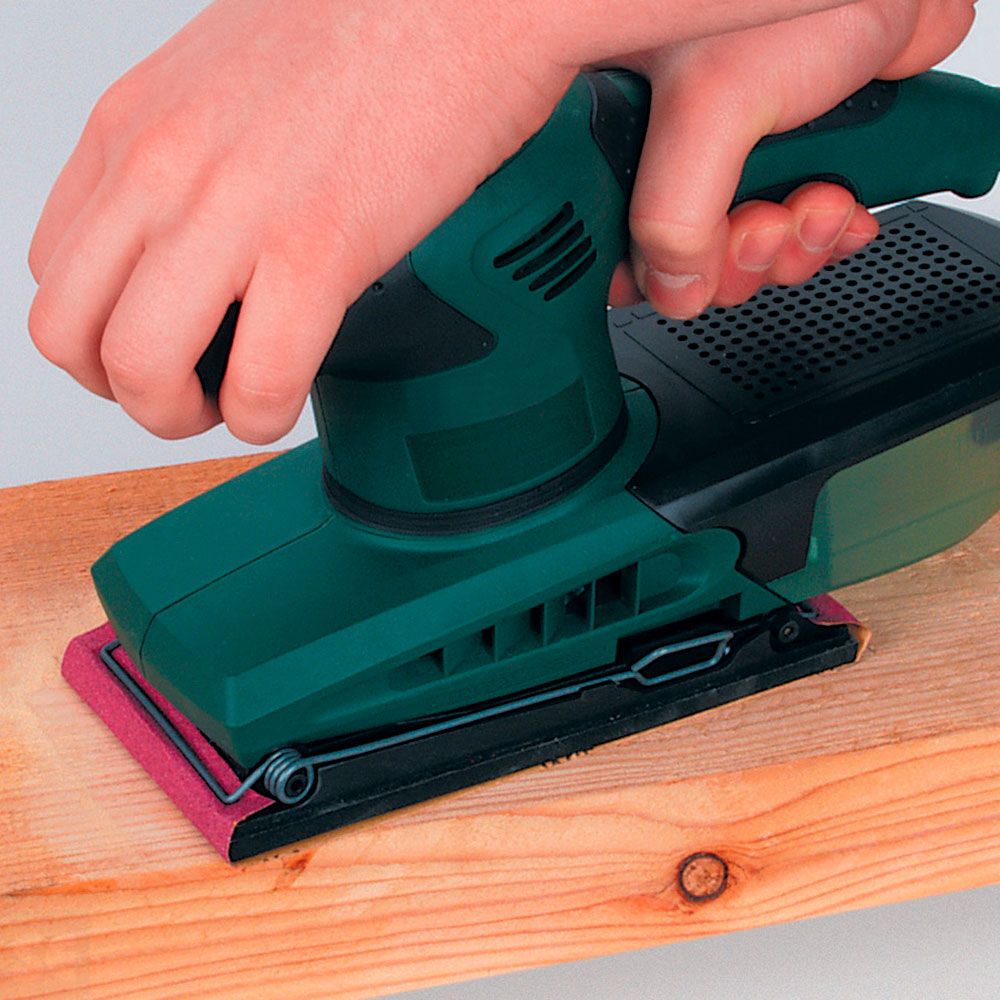 Hojas De Lija De Corindón Perf. Grano 180 93 x 230 mm (5 uds.)