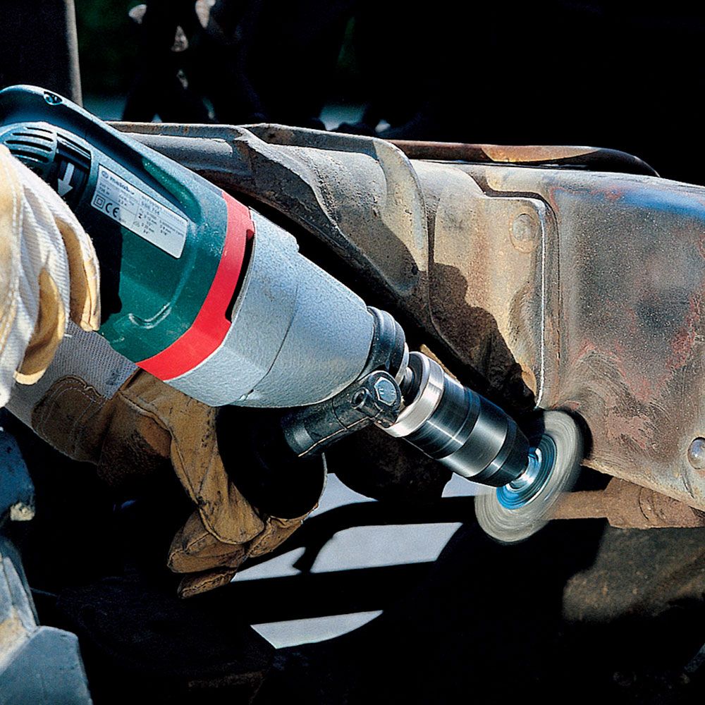 Cepillo Circular Metálico Vástago 6 mm 75x10 mm Wolcraft 2100000