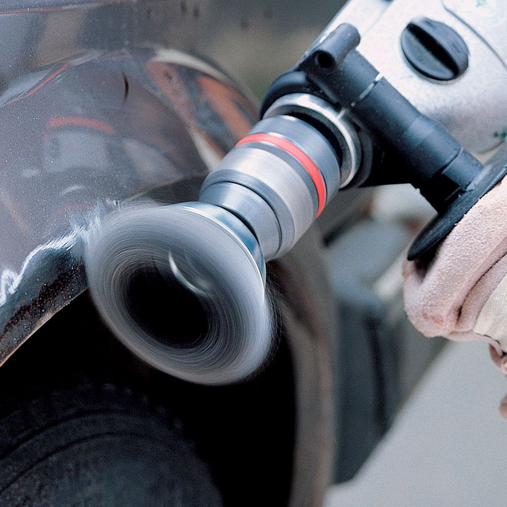 Cepillo Metálico Forma de Copa Vástago 6 mm 75 mm  Wolcraft 2108000