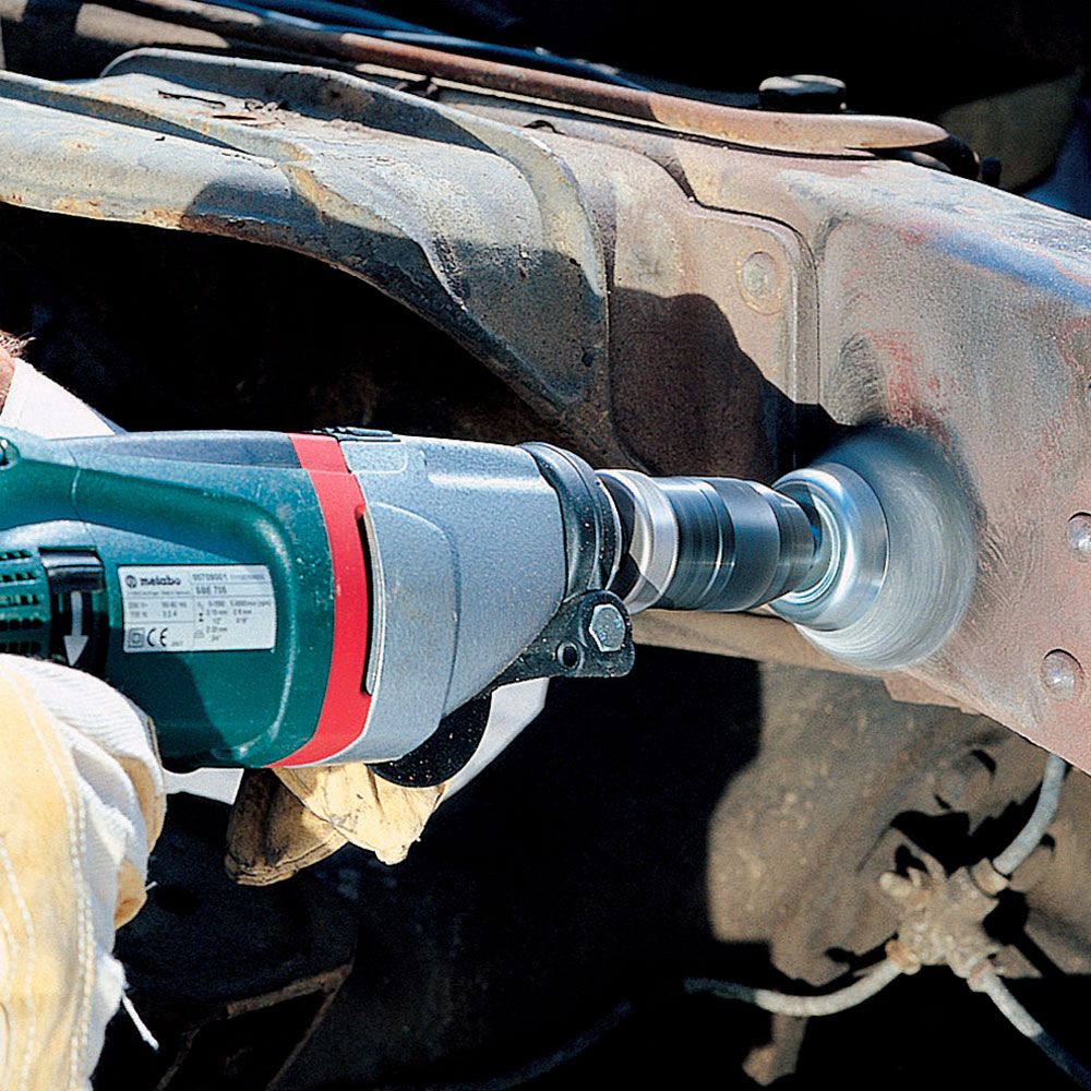 Cepillo Metálico Forma de Copa Vástago 6 mm 75 mm  Wolcraft 2108000