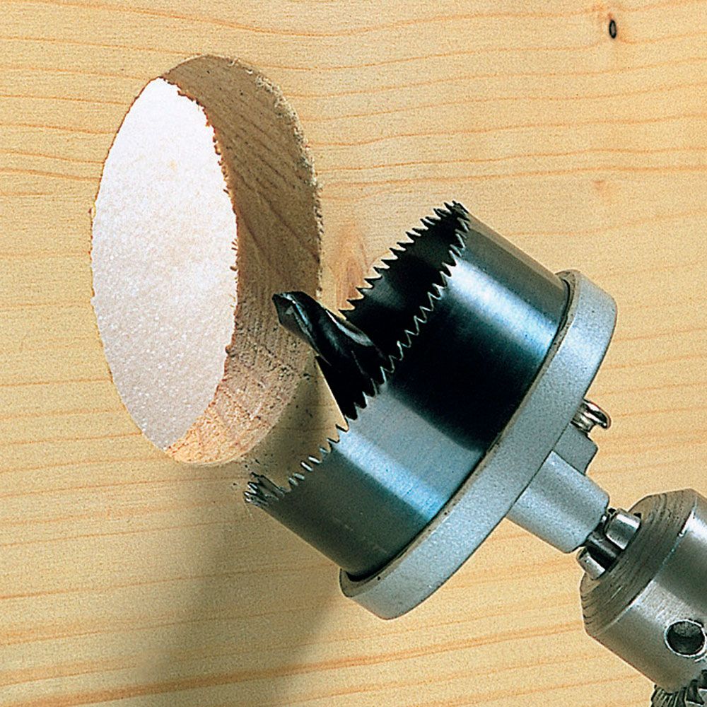 Sierra Circular Con Broca Central De 8Mm. Con 7 Laminas, Wolcraft 21600