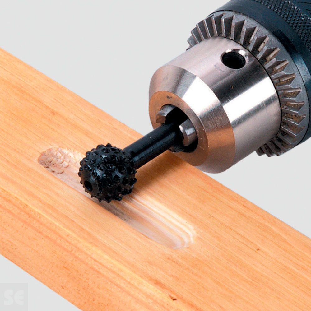 Escofina para Madera Esférica Vástago 6,35 mm 14mm Ref. 2533000