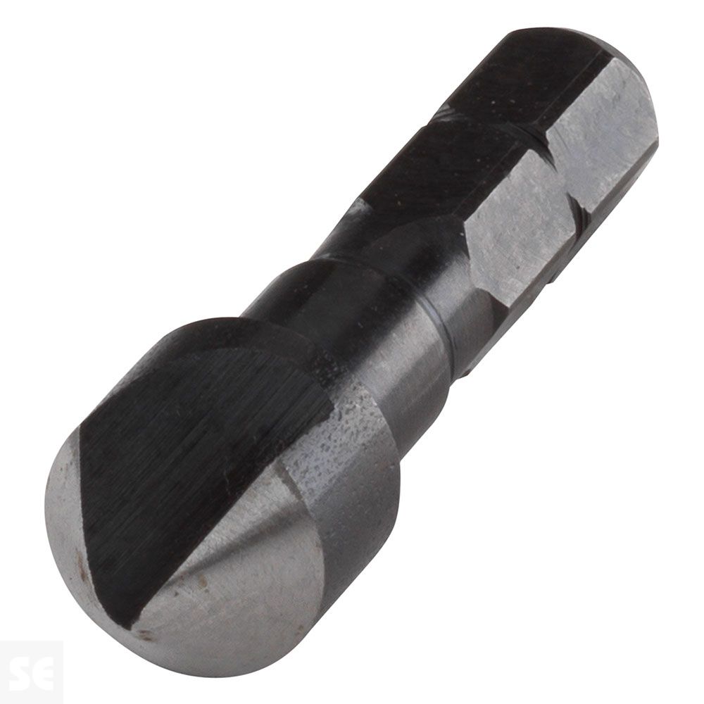 Fresa de Encastrar A6 1 Filo Vástago Hexagonal 10 mm