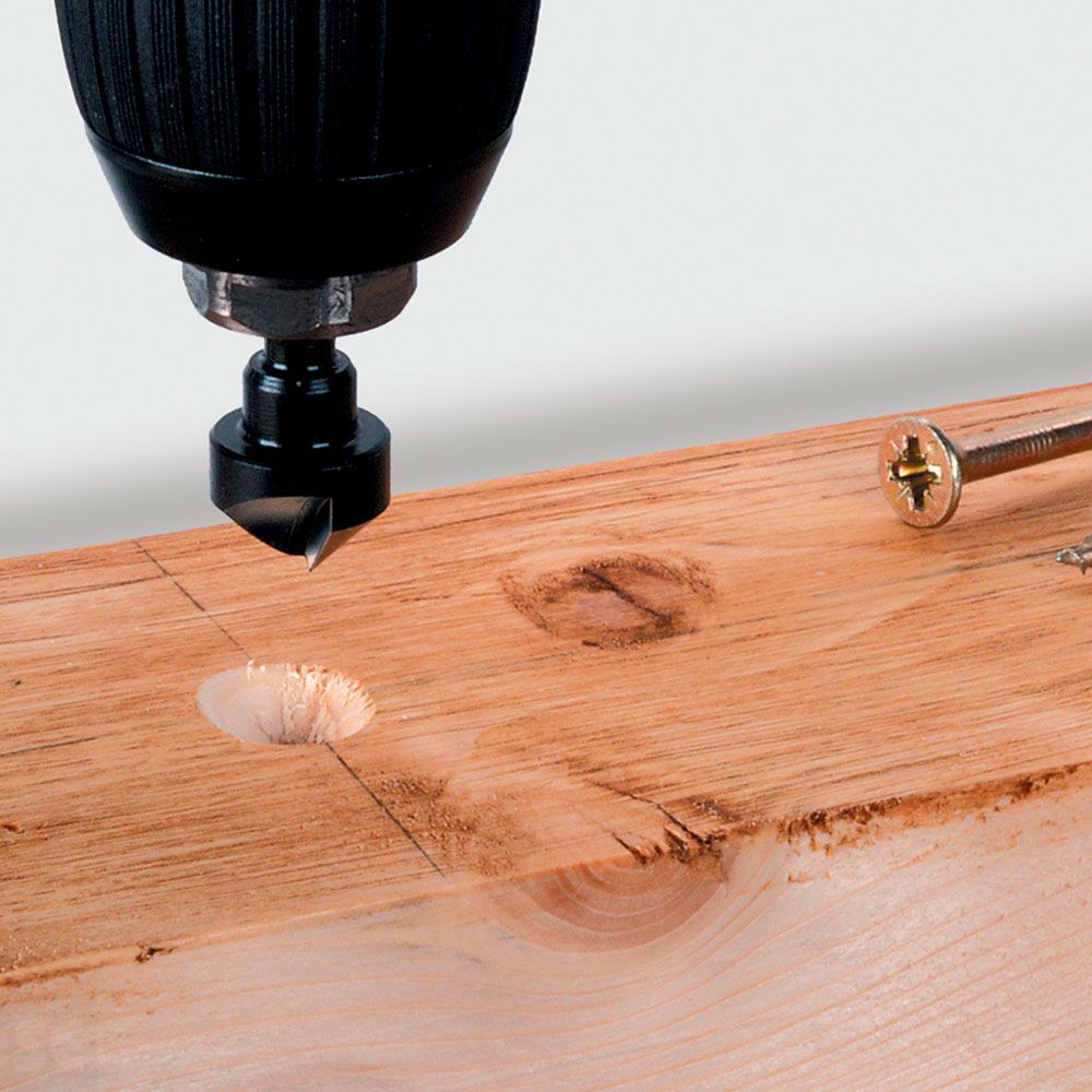 Fresa de Encastrar A6 1 Filo Vástago Hexagonal 10 mm