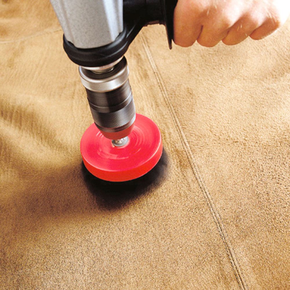 Cepillo Pulir Cerdas Suaves Vástago 6 mm Diámetro 80 mm Wolcraft 2713000