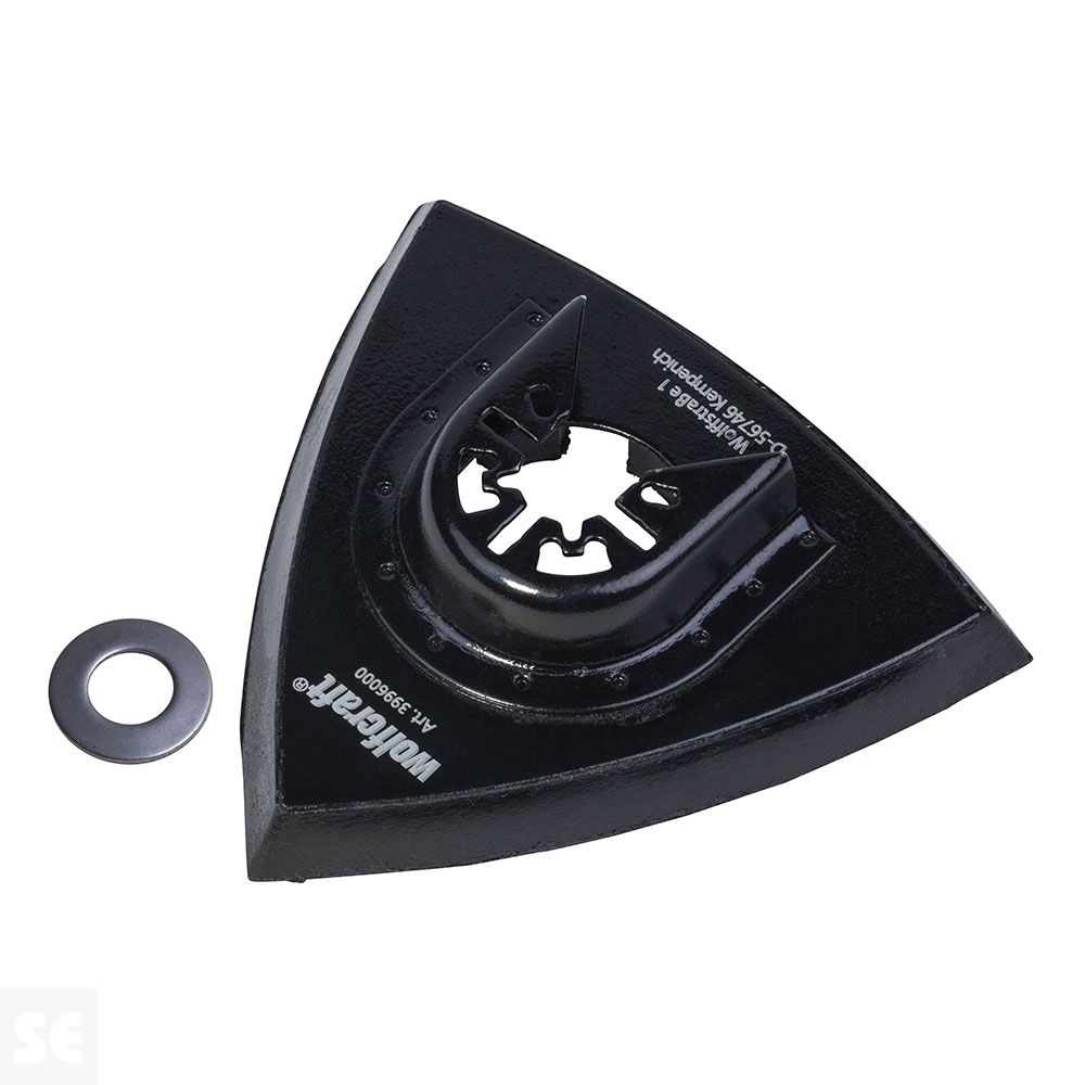 Accesorios Sierras Vibratorias Plato Adhesivo Triangular 95Mm