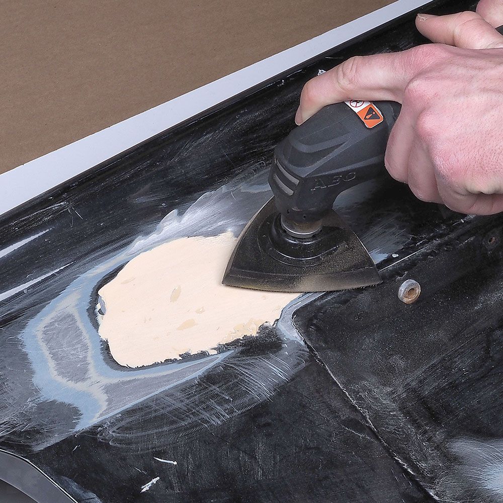 Accesorios Sierras Vibratorias Plato Adhesivo Triangular 95Mm