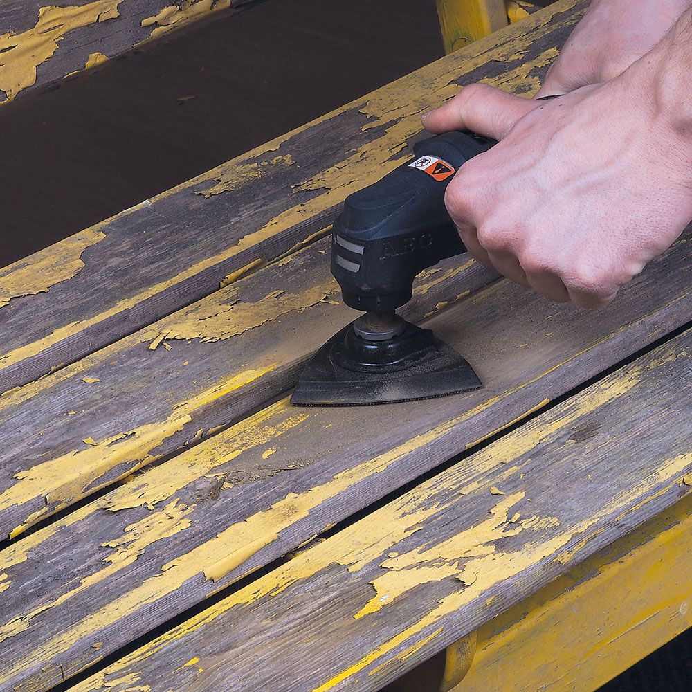 Accesorios Sierras Vibratorias Plato Adhesivo Triangular 95Mm