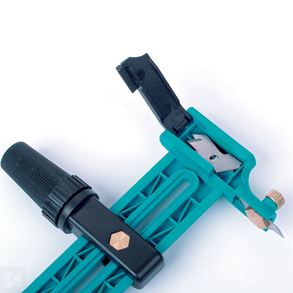 Cortador Circular Wolcraft Papel, Cartulina, Piel 40 mm a 240 mm