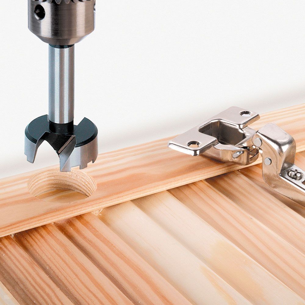 Fresa de Cazoleta de 35 mm + Dispositivo de Marcado