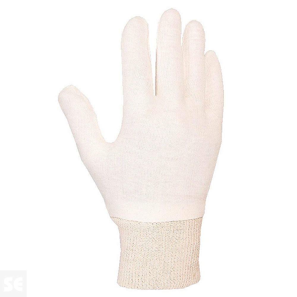 Guantes Algodón Crudo con Puño Elástico 413-Ap