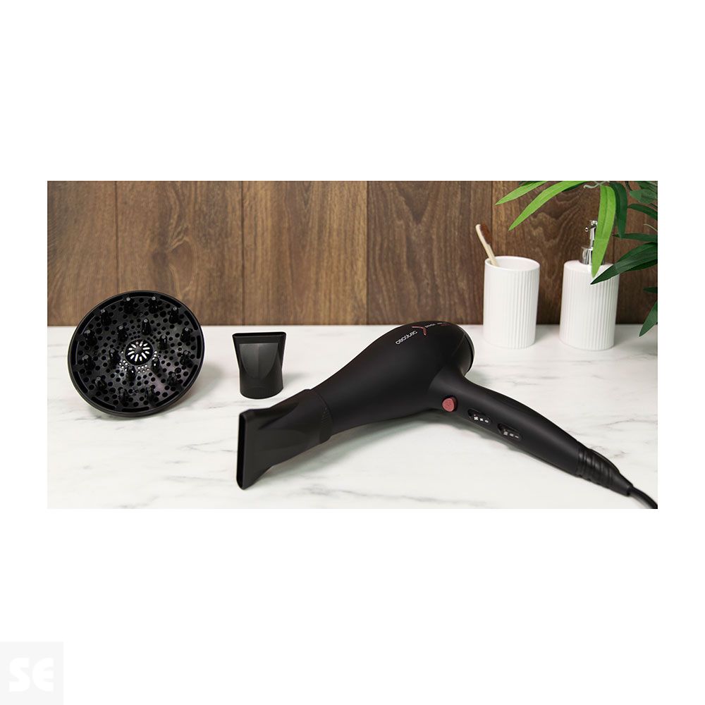 Secador Ac Bamba Ionicare 5350 Powershine Fire