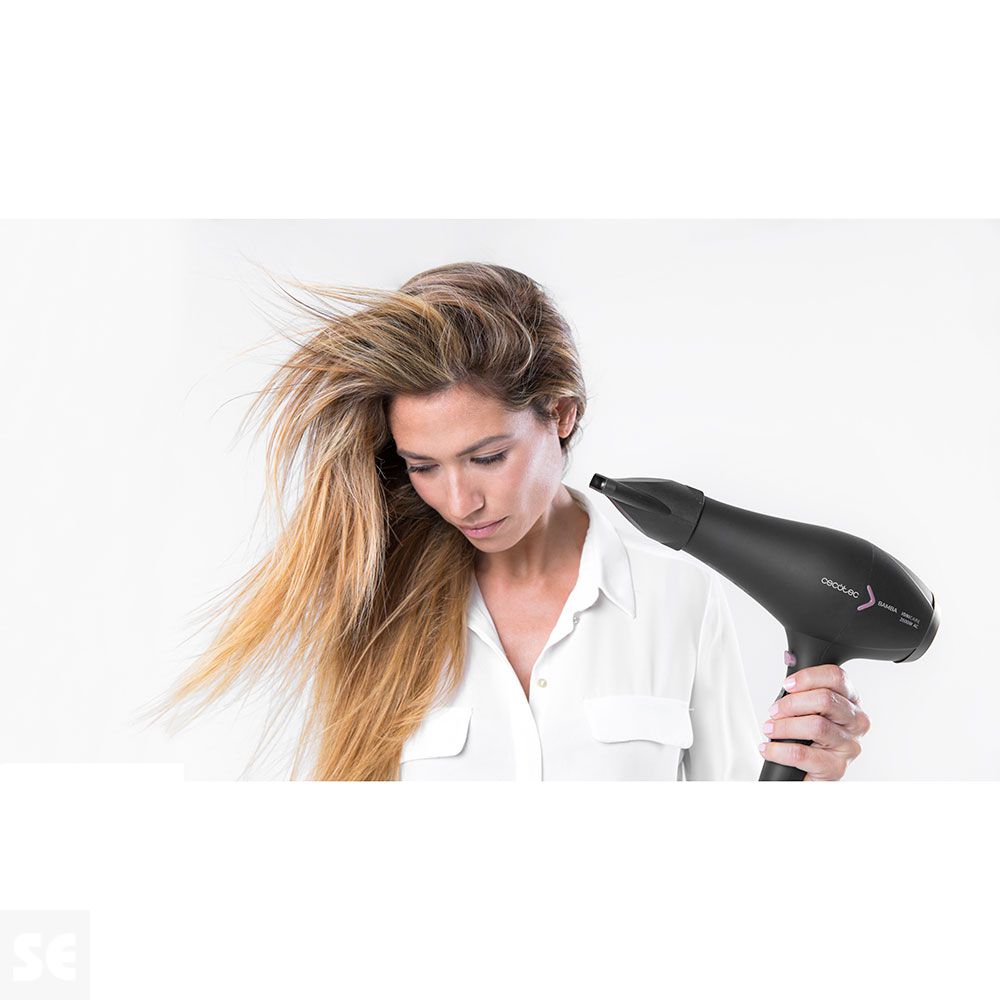 Secador Ac Bamba Ionicare 5350 Powershine Fire