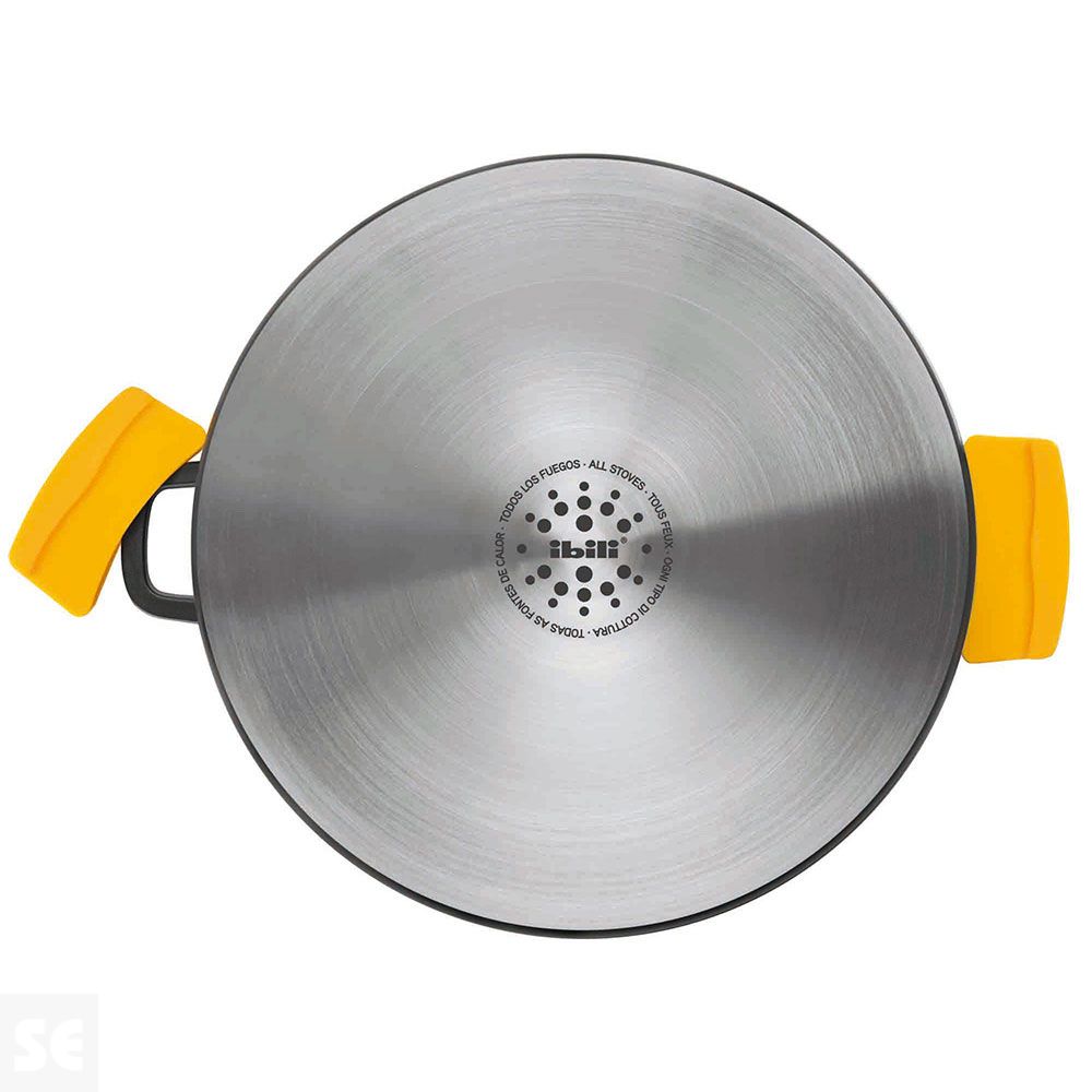 Guisera aluminio fundido con tapa Evolution 36 cm