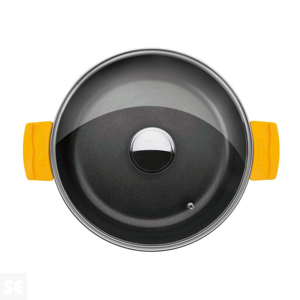 Guisera aluminio fundido con tapa Evolution 36 cm