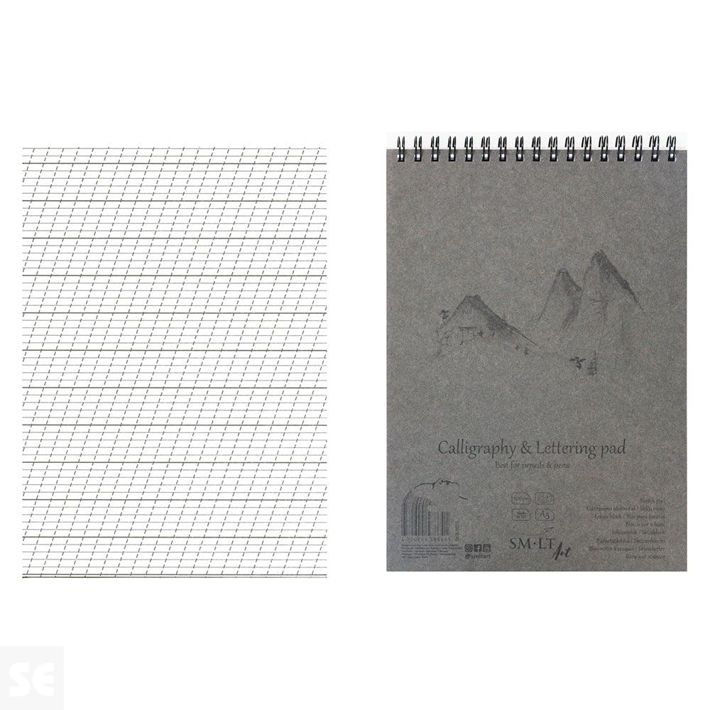 Smlt Start Pad Bloc de iniciación Puntos Caligrafía y Escritura Din A5 90 g