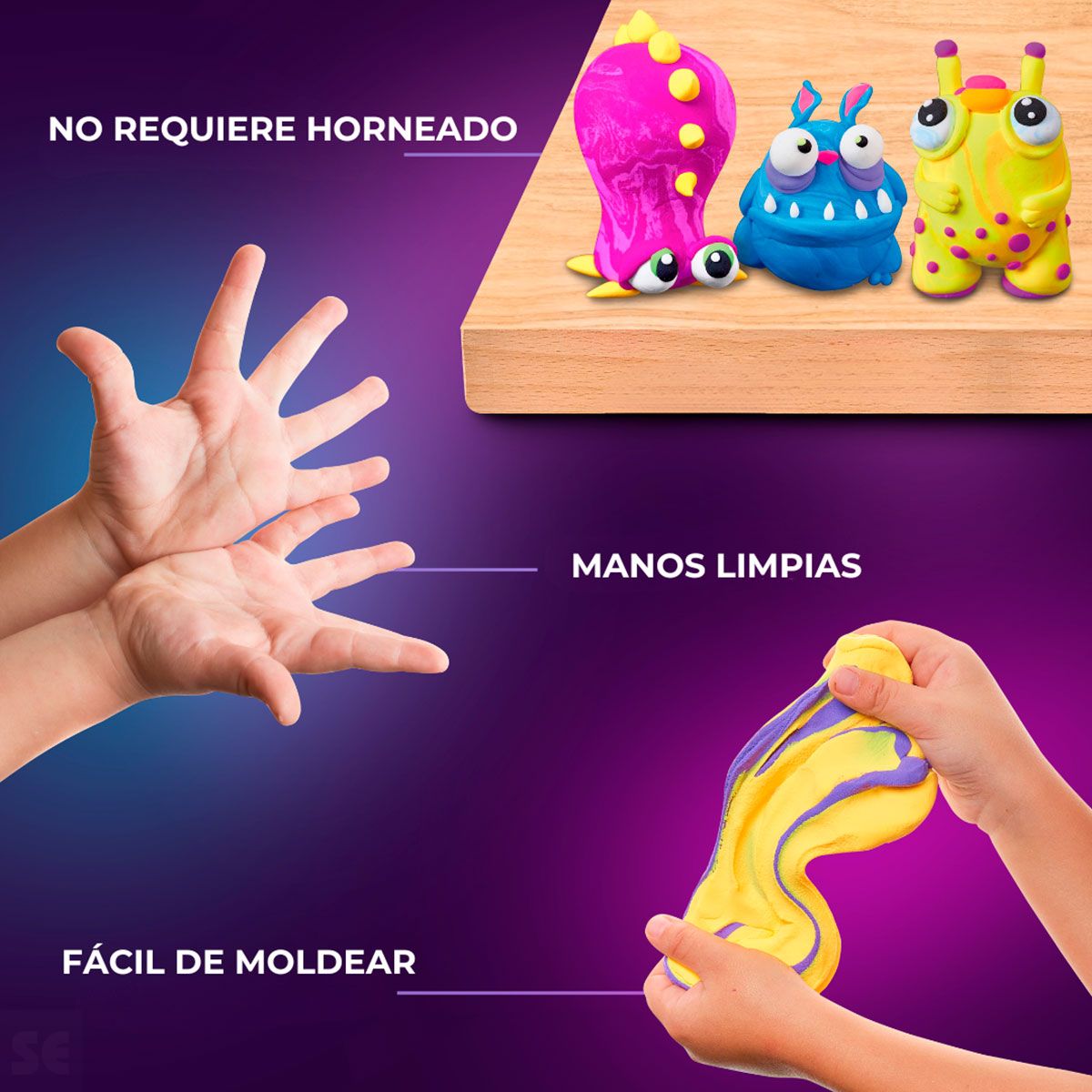 Engastado con Arcilla Aérea 18 Colores