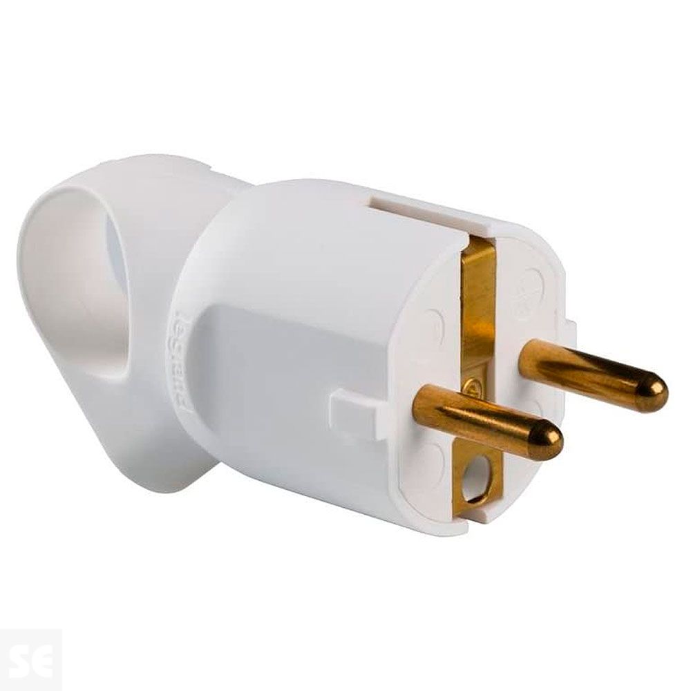 Clavija C/T Blanc Gsb Blanca 2p+T 16a