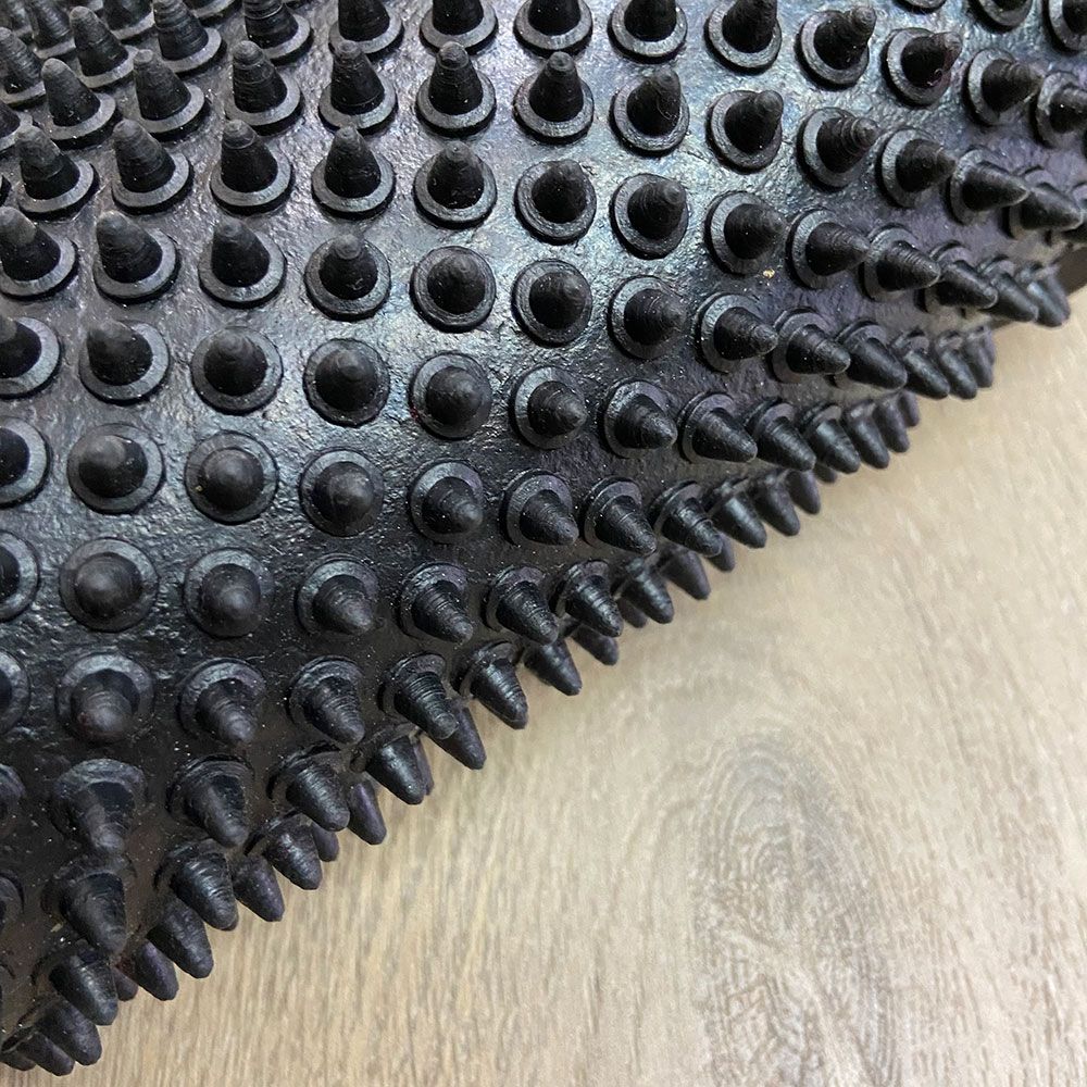 Felpudo de Goma Cepillo de 70 x 45 cm.