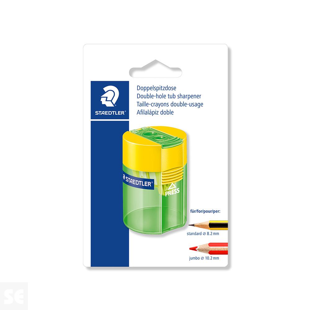 Afilalápices de Plástico con depósito