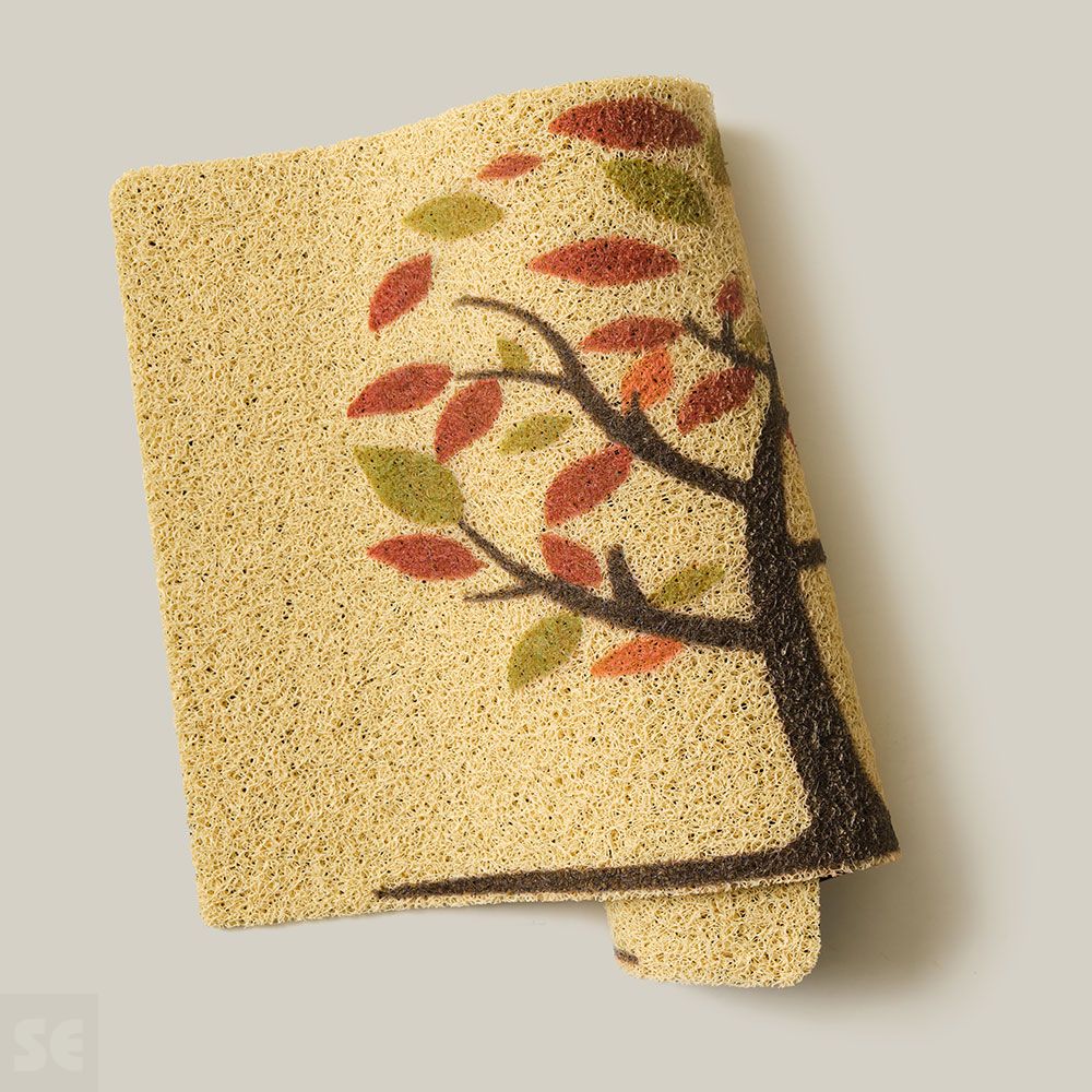 Felpudo Vinilo Rizo Sequoia 40 x 70 cm.