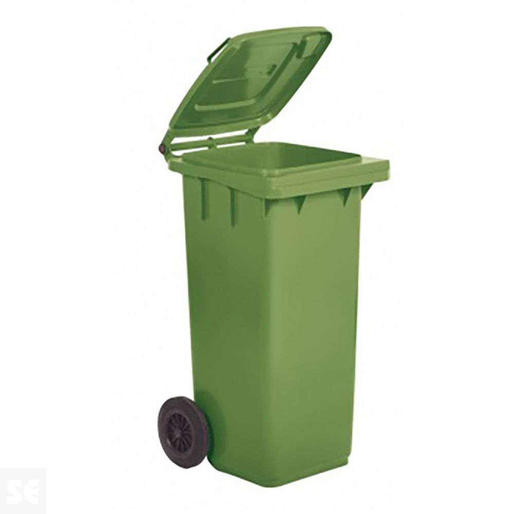 Contenedor Basura C/ R 120 Verde