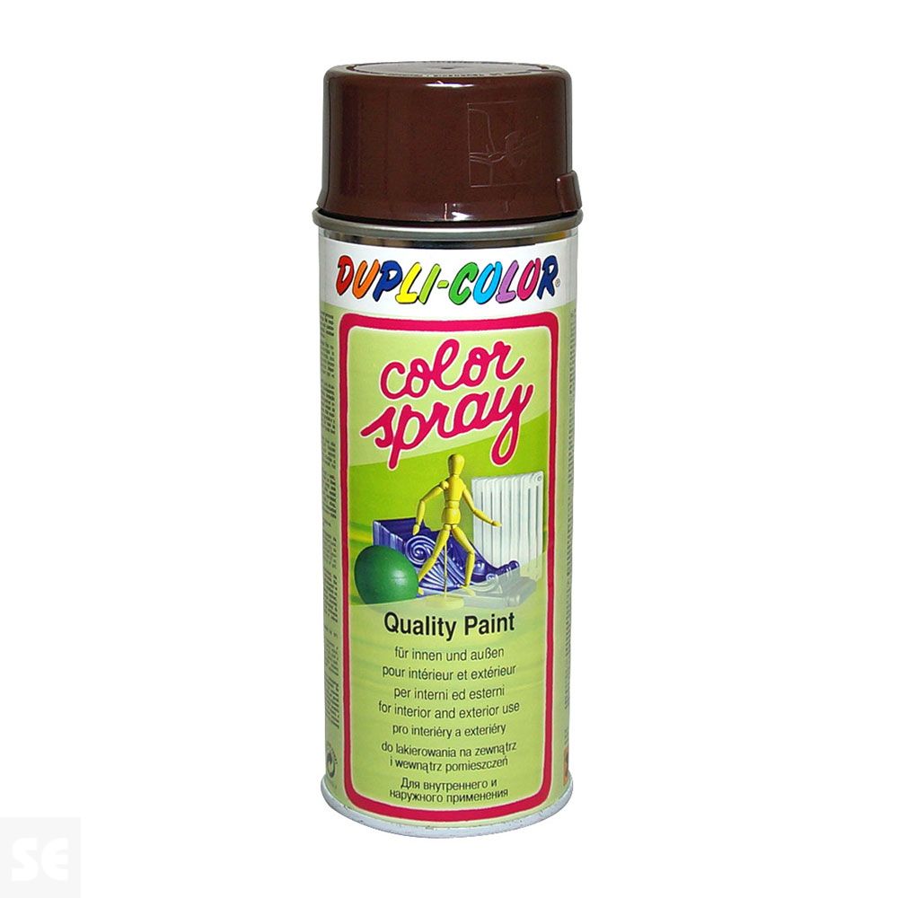 Spray Color Marrón 400ml. Ral 8017
