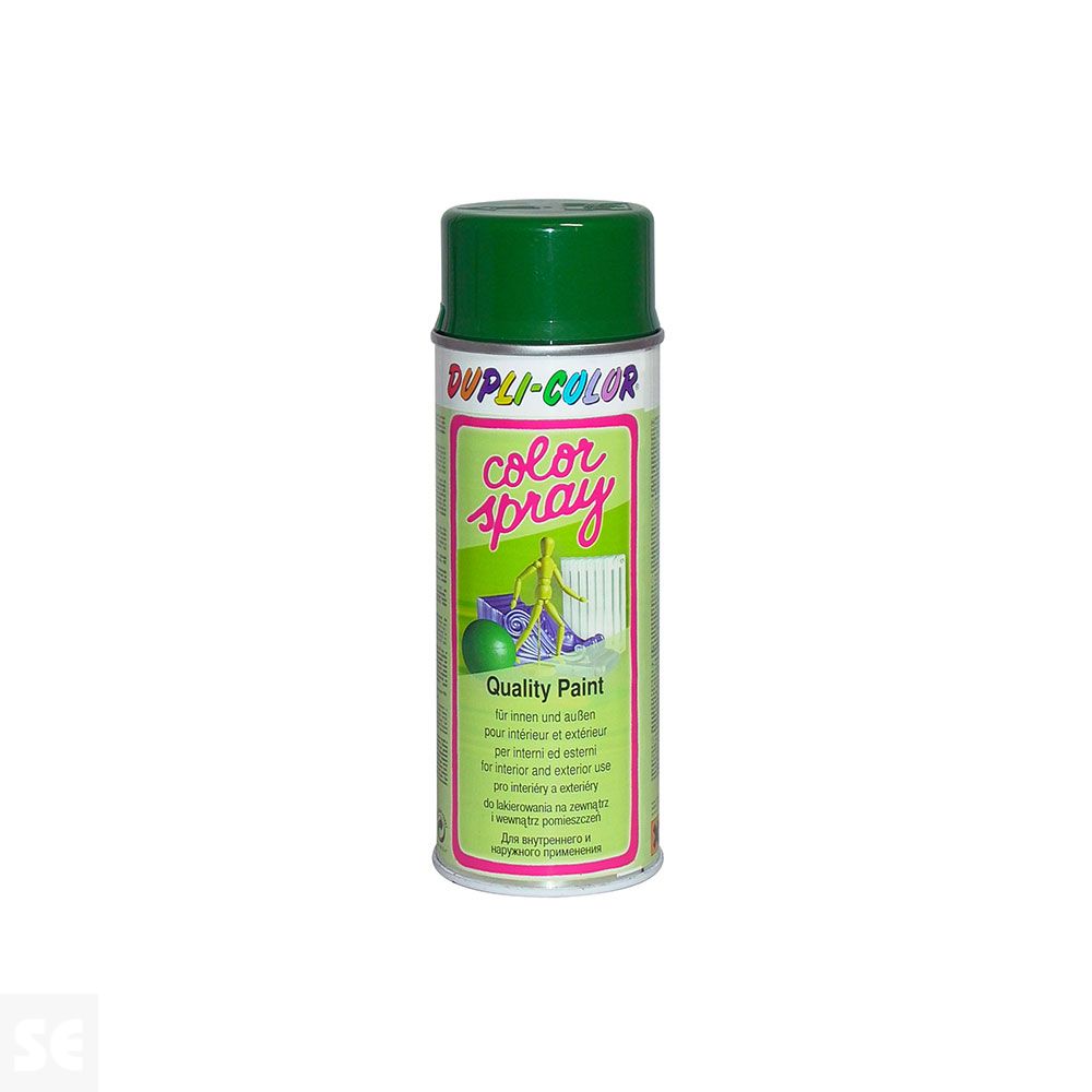Spray Color Verde Amarillo 400ml. Ral 6018